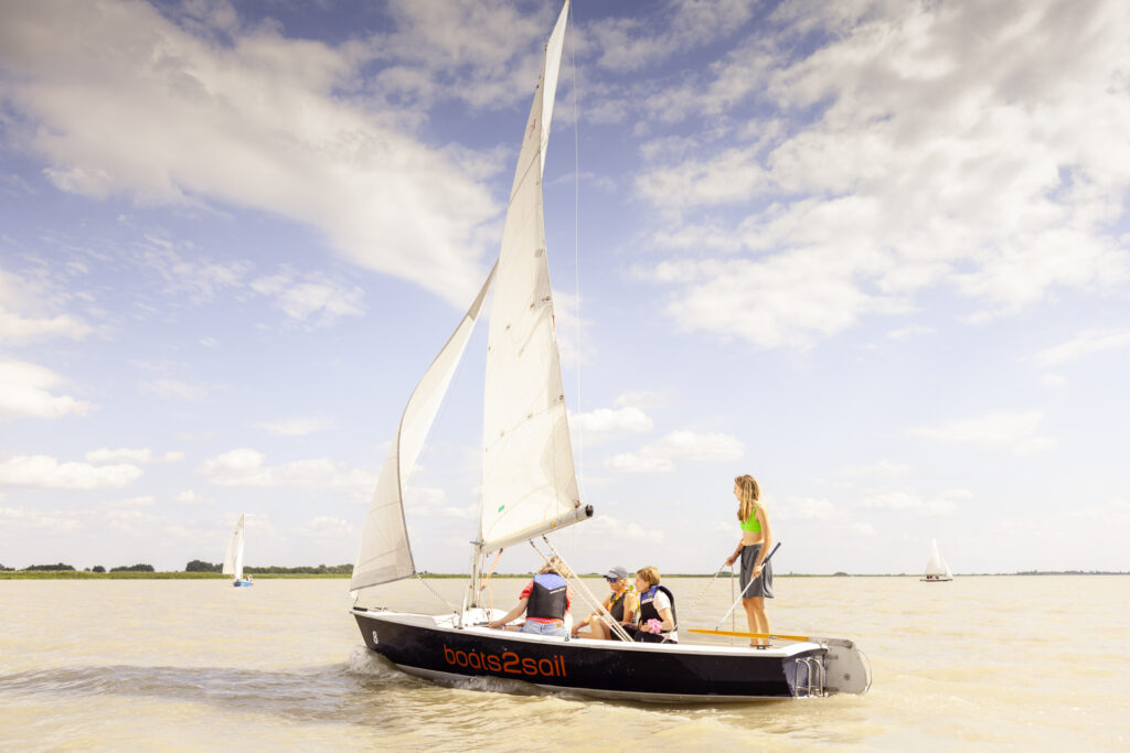 Teambuilding am Segelboot Schnuppersegeln